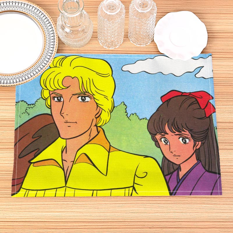 Haikarasan Ga Toru Print Linen - Food Prep Mat avaliação e preço