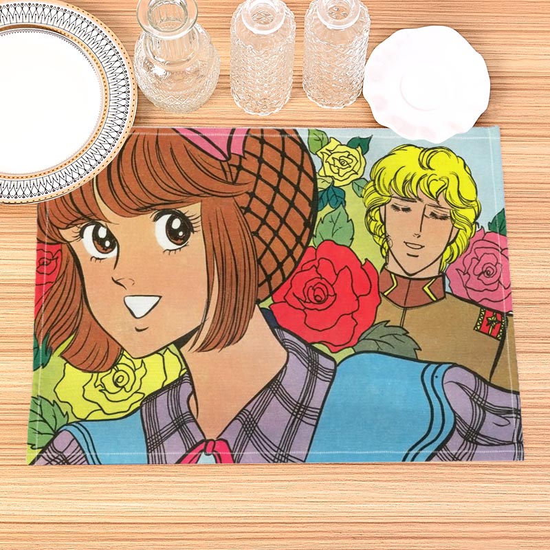 Haikarasan Ga Toru Print Linen - Food Prep Mat avaliação e preço