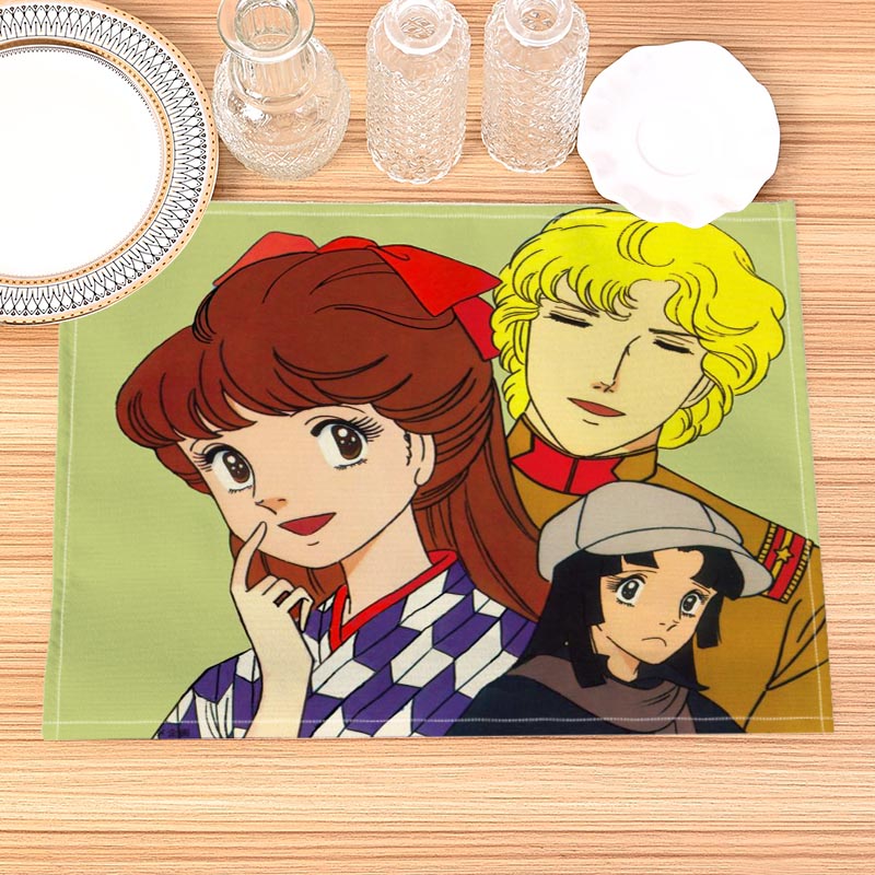 Haikarasan Ga Toru Print Linen - Food Prep Mat avaliação e preço