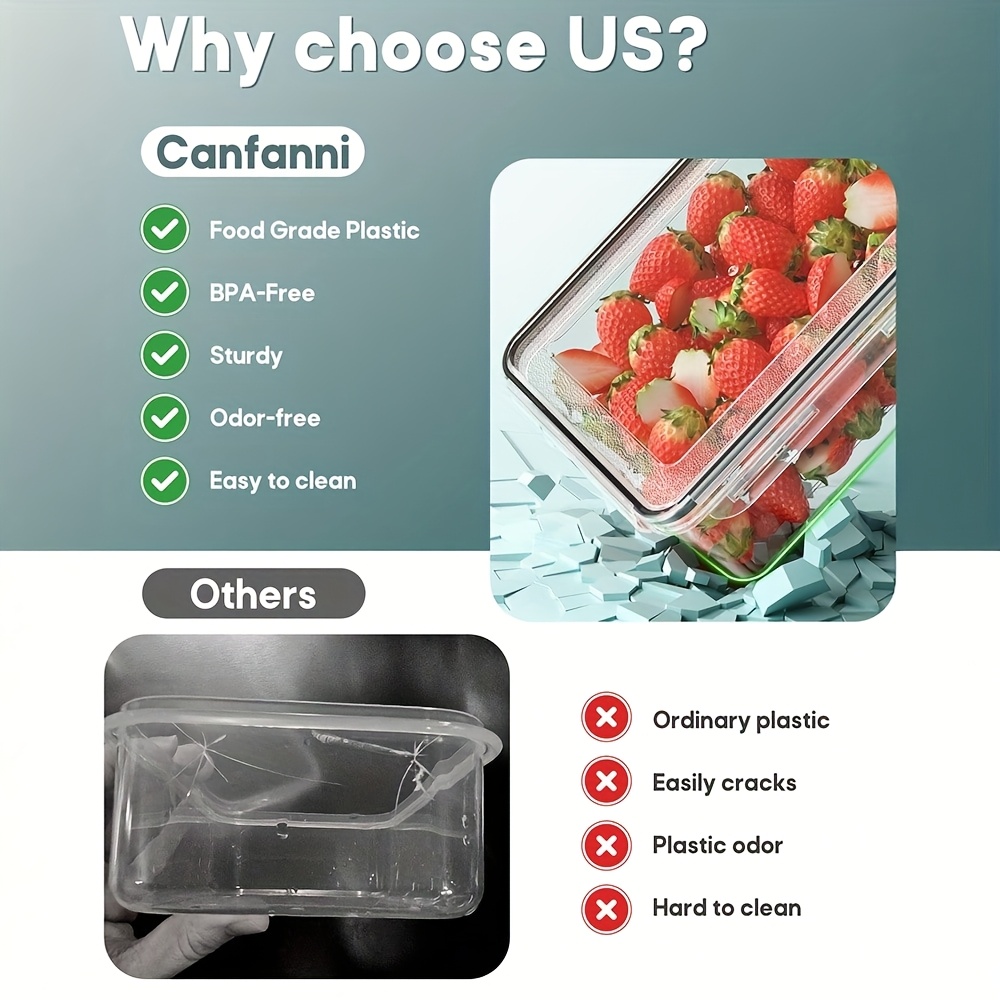 66pcs Food Storage Container S - Meal Prep No Microwave avaliação e preço