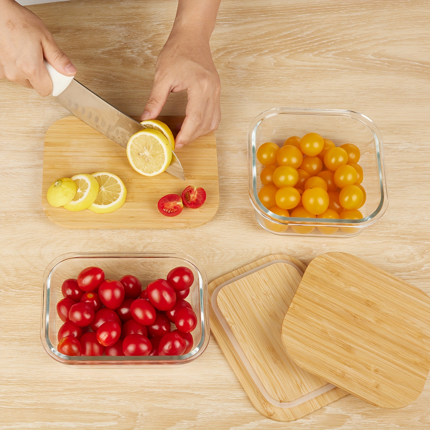 4 Pack Glass Food & Dish Trans - Meal Prep No Microwave avaliação e preço