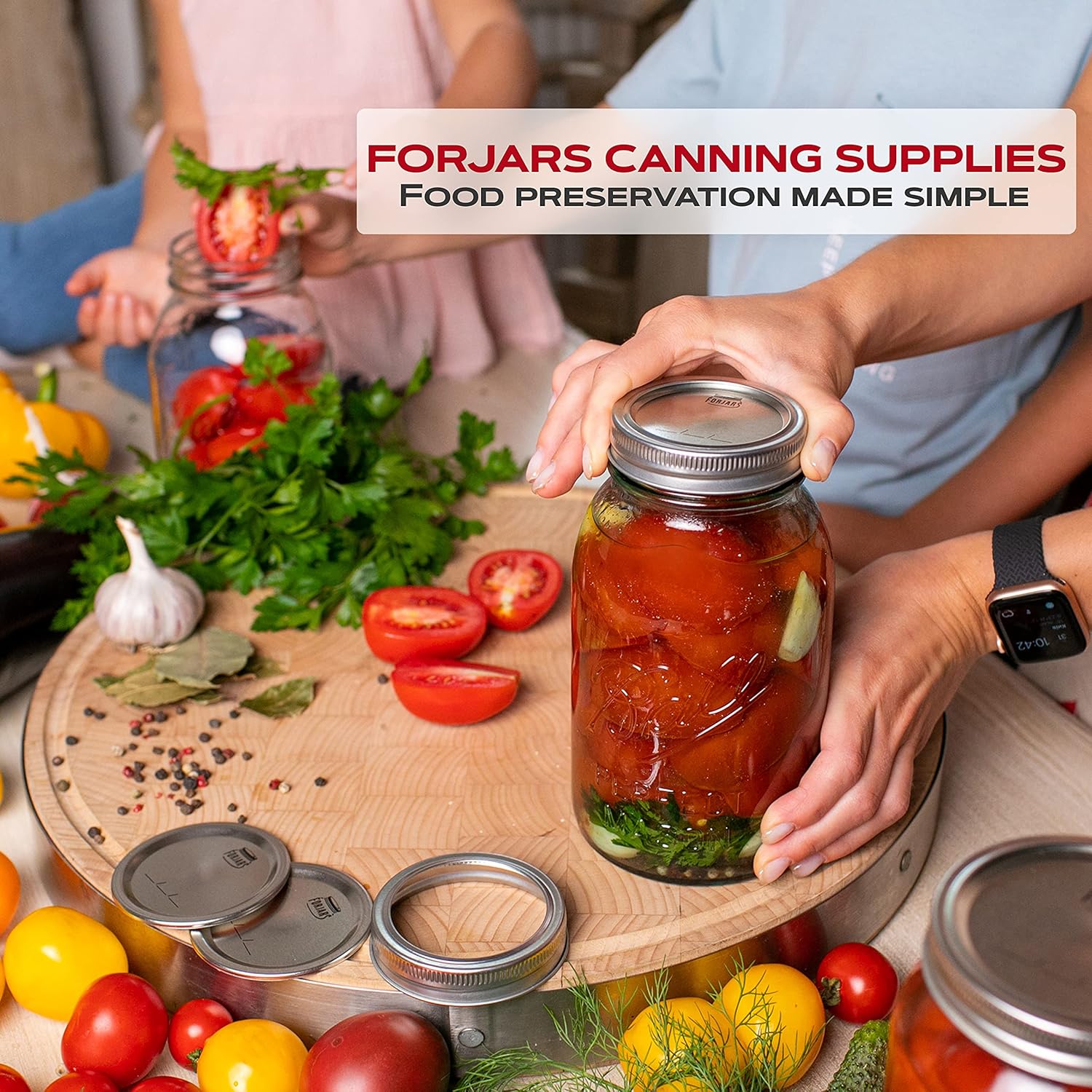 - Wide Mouth Canning Lids, 100 - Meal Prep Jars With Lids avaliação e preço