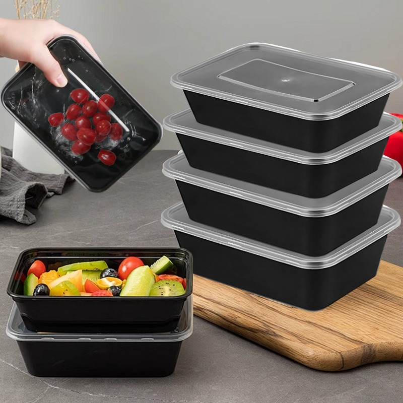 10/20x Food Storage Containers - Meal Prep Jars With Lids avaliação e preço