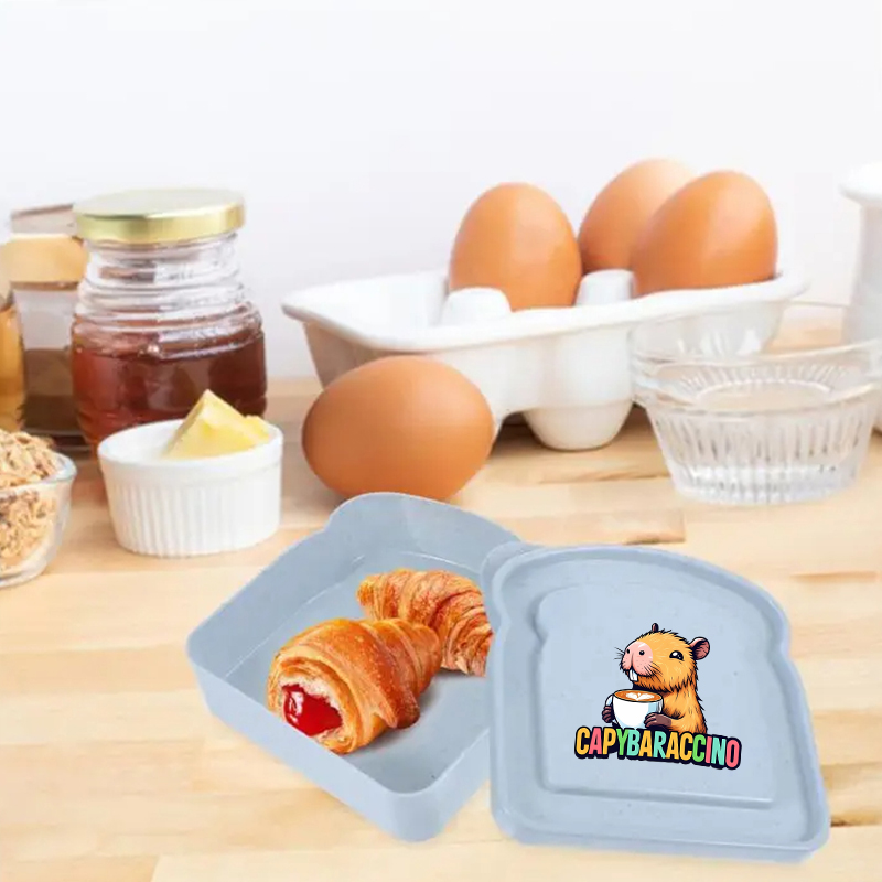 Capybara Sandwich Food Storage - Meal Prep Box avaliação e preço