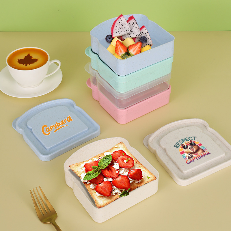 Capybara Sandwich Food Storage - Meal Prep Box avaliação e preço