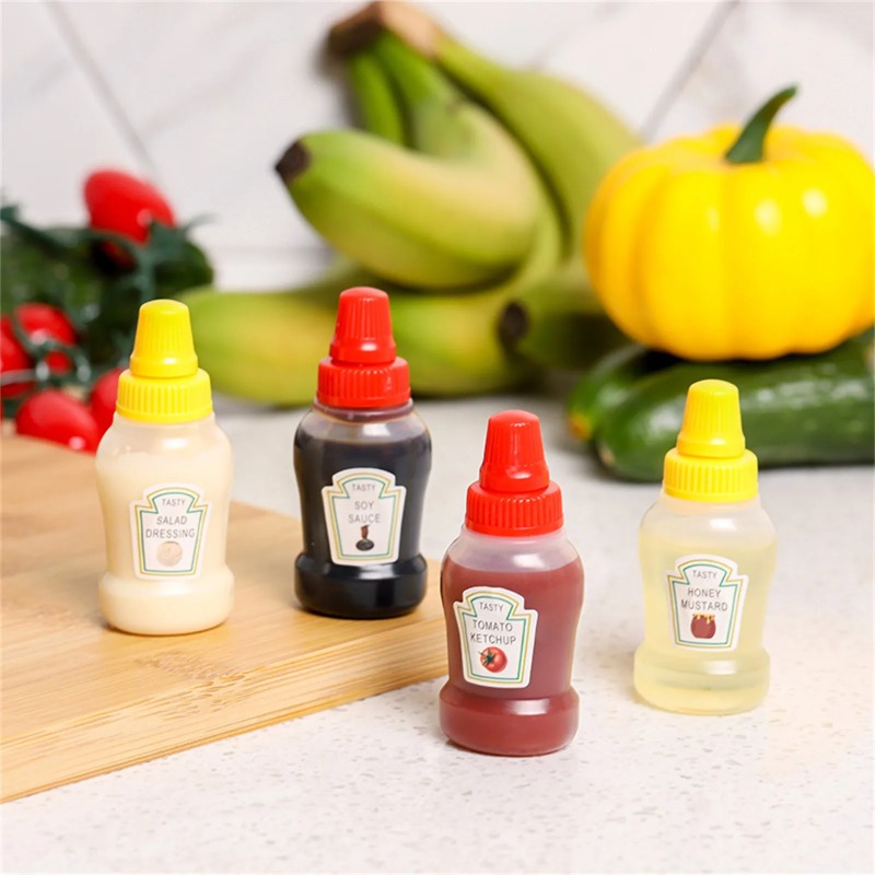 5sets 4PC/set Mini Condiment B - Herb Keeper Bottle avaliação e preço