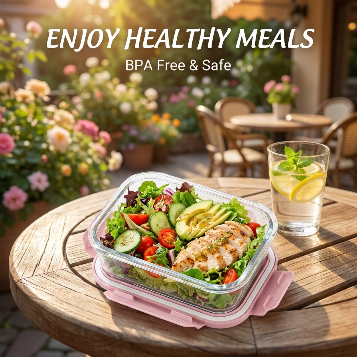Extra Thick High Borosilicate  - Meal Prep No Microwave avaliação e preço