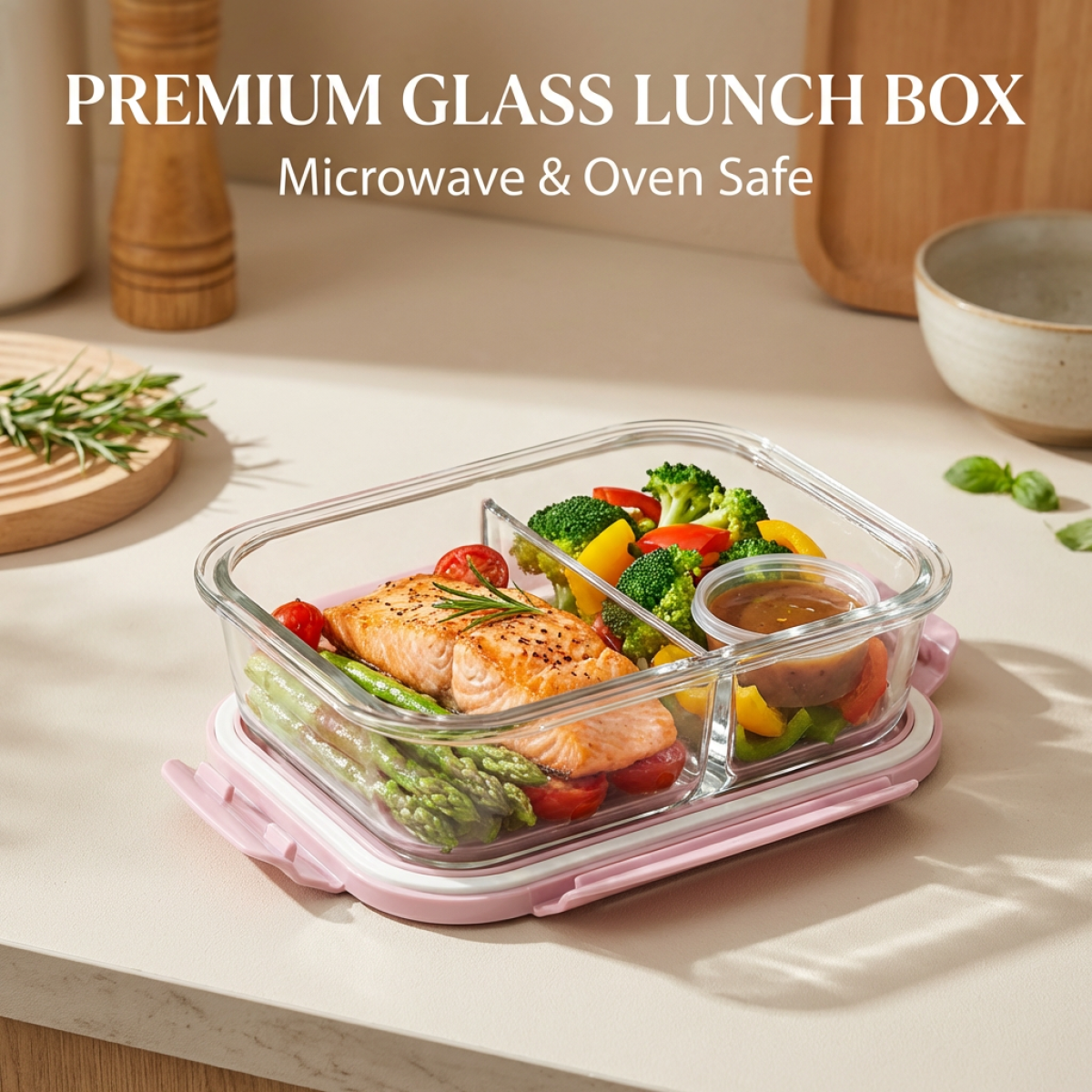 Extra Thick High Borosilicate  - Meal Prep No Microwave avaliação e preço
