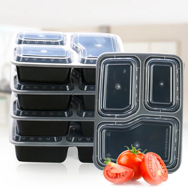 7 Pack 3 Compartment Meal Prep - Meal Prep Box avaliação e preço