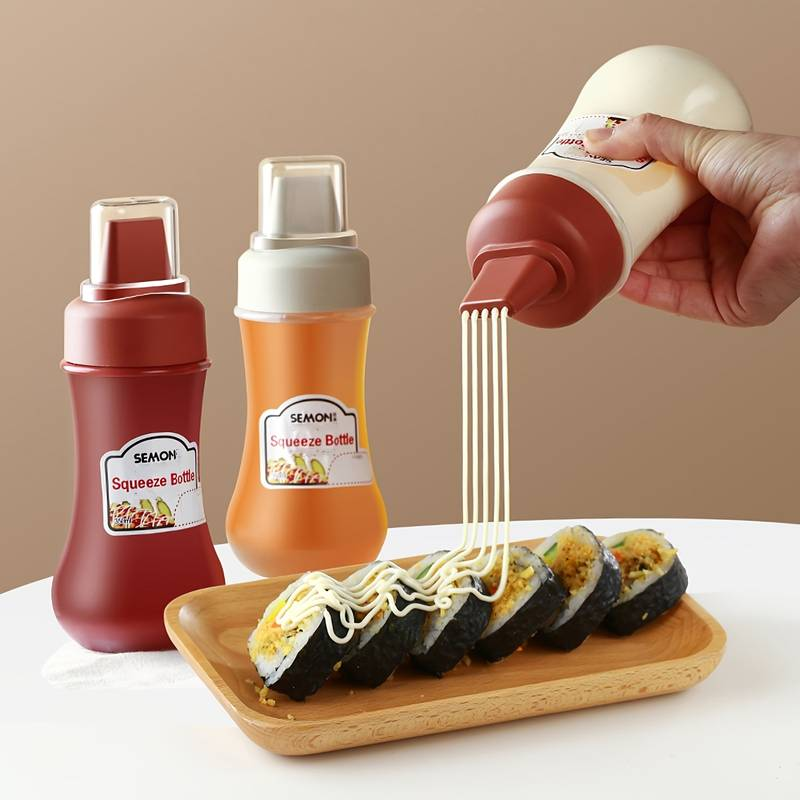 3pcs Squeeze Sauce Bottle Leak - Herb Keeper Bottle avaliação e preço