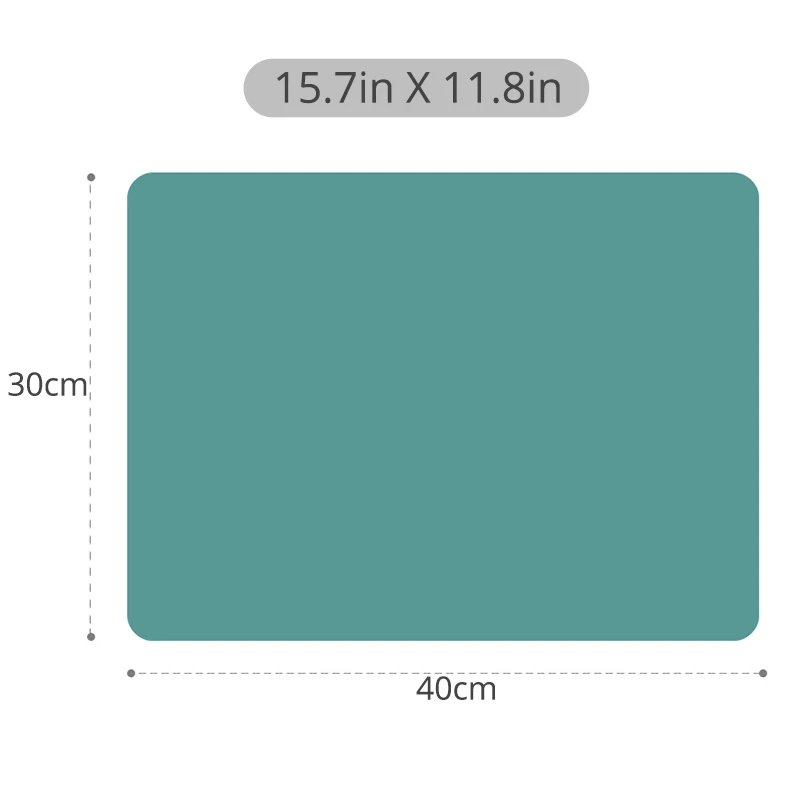 NEW Silicone Waterproof Placem - Food Prep Mat avaliação e preço