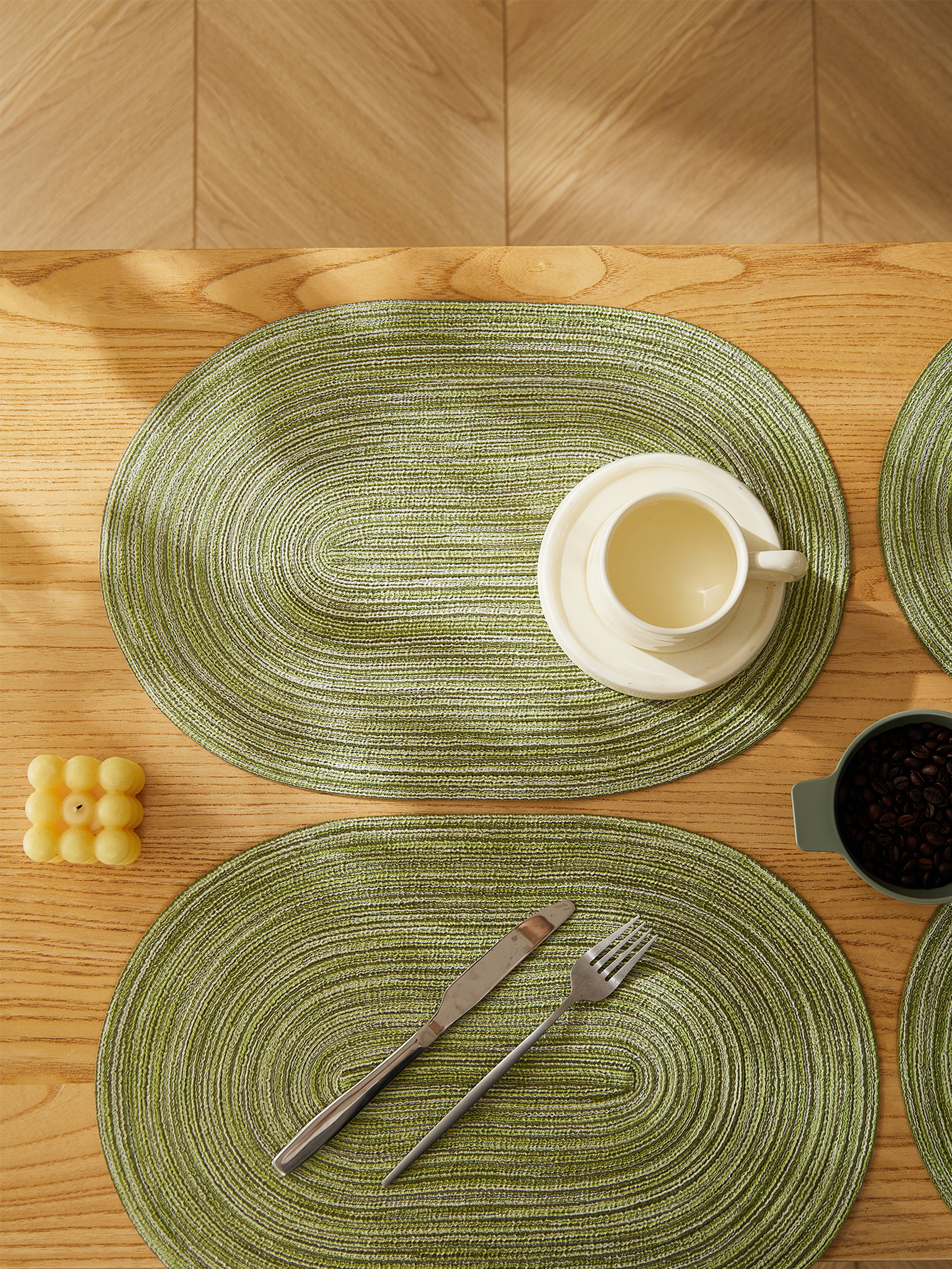 Placemats Set of 4,Heat resist - Food Prep Mat avaliação e preço