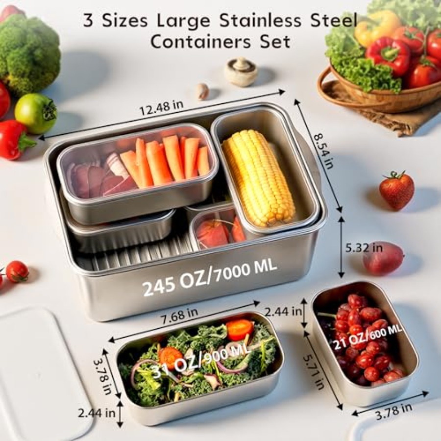 Meal prep containers for veget - Meal Prep With Chicken avaliação e preço