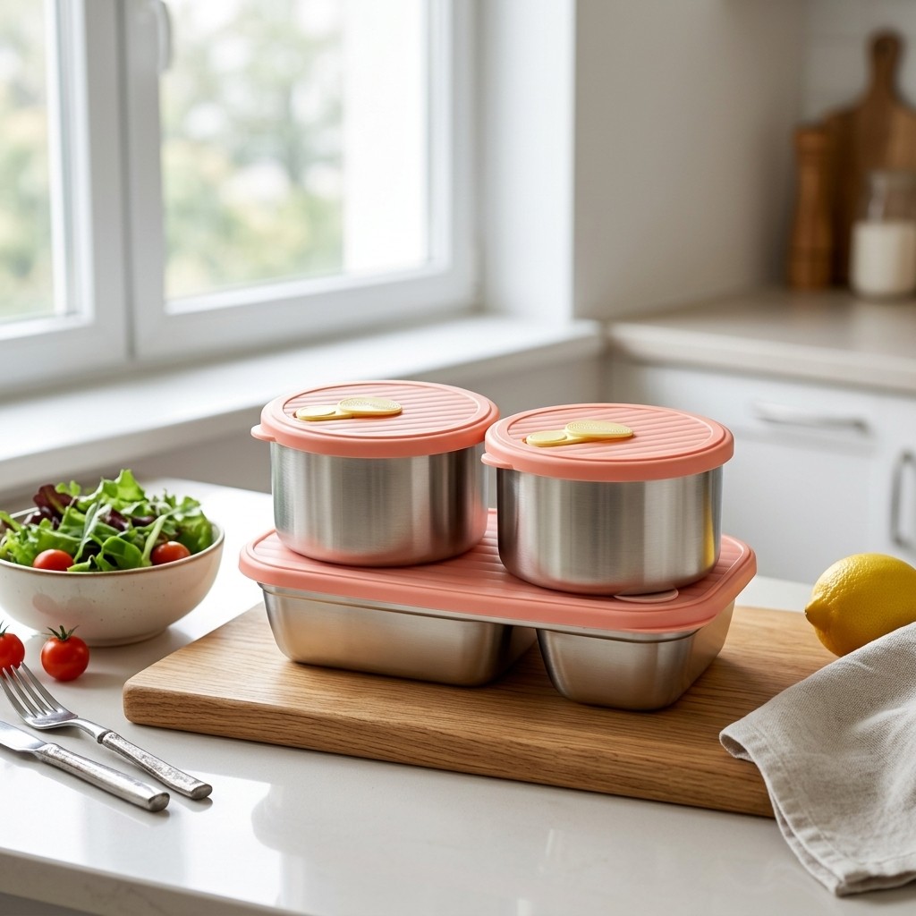 Microwave Safe 304 Stainless S - Meal Prep Box avaliação e preço