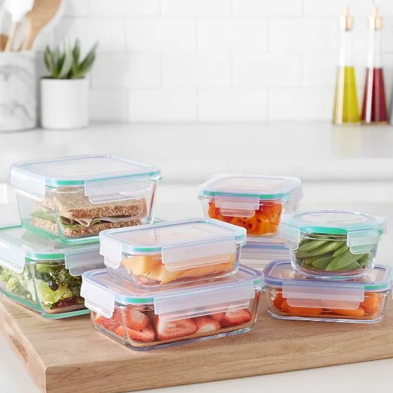 Glass Food Storage Containers  - Meal Prep Jars With Lids avaliação e preço