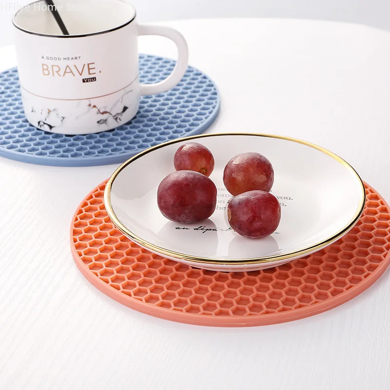 Round Silicone Table Mat Extra - Food Prep Mat avaliação e preço