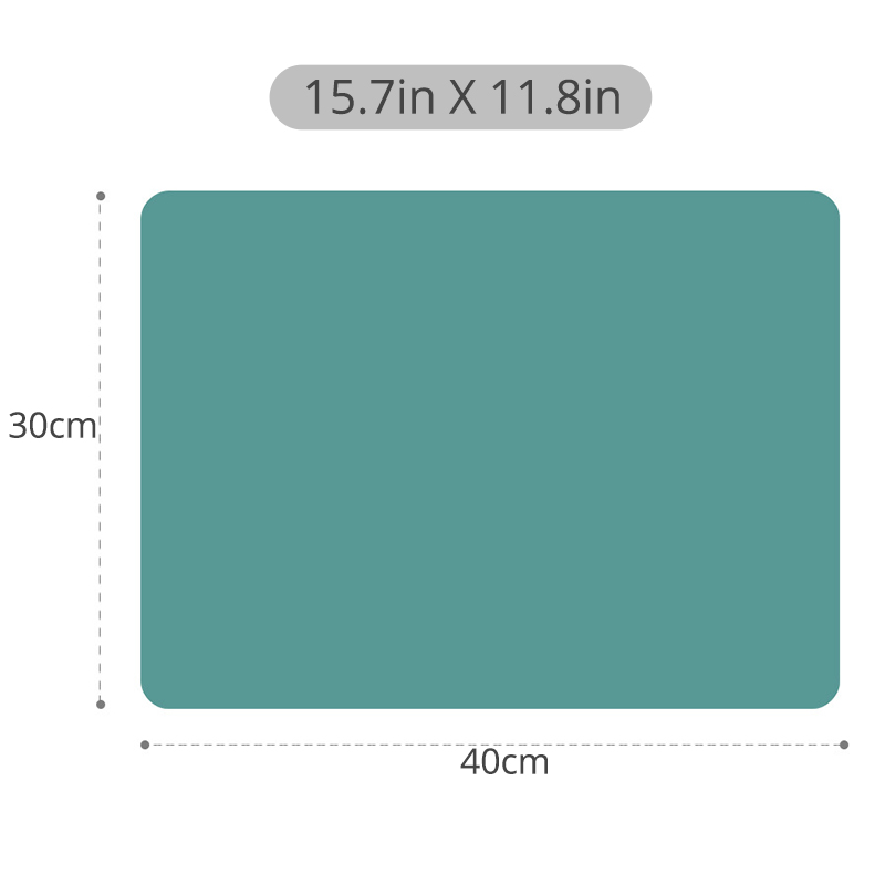 NEW Silicone Waterproof Placem - Food Prep Mat avaliação e preço