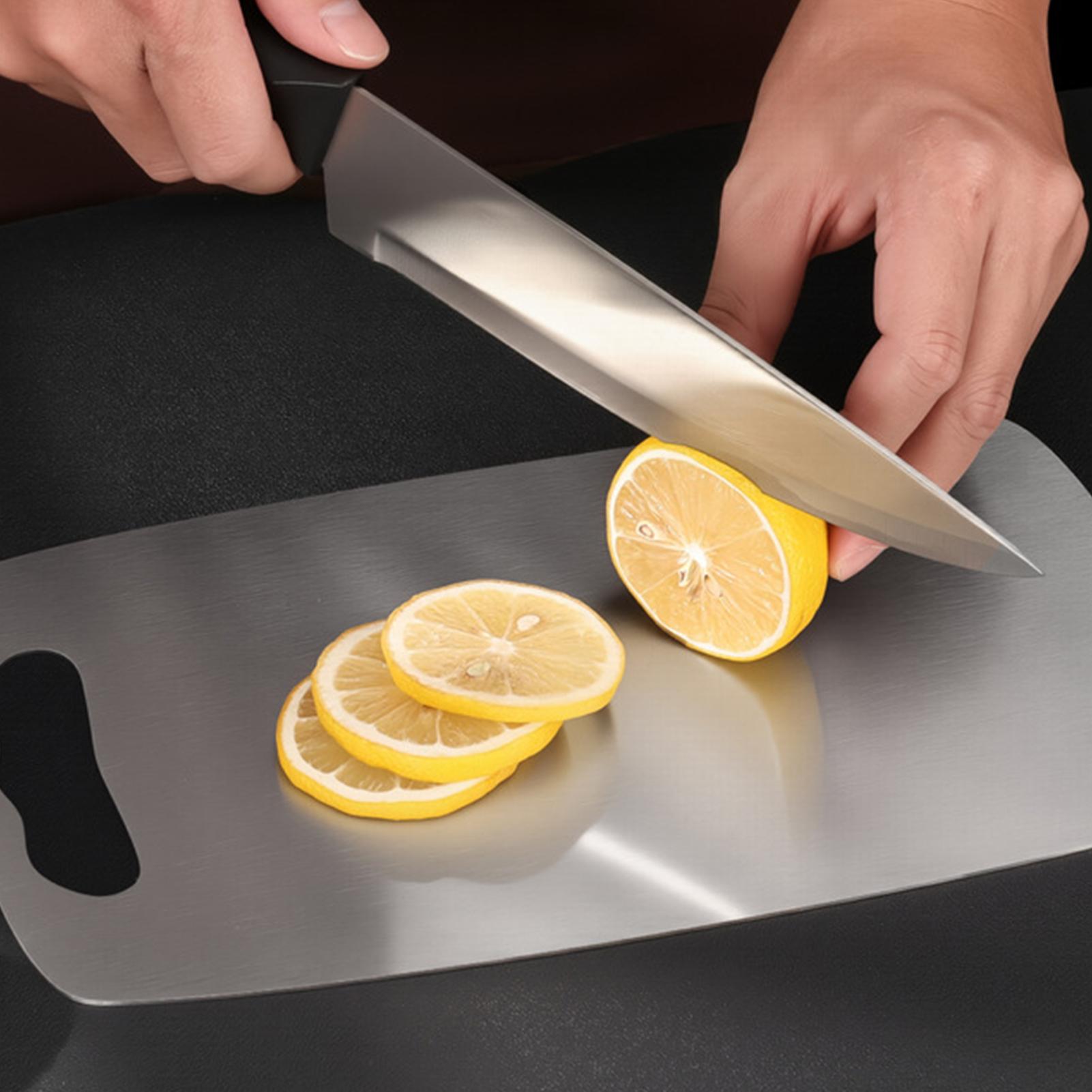 Stainless Steel Cutting Boards - Meal Prep With Chicken avaliação e preço