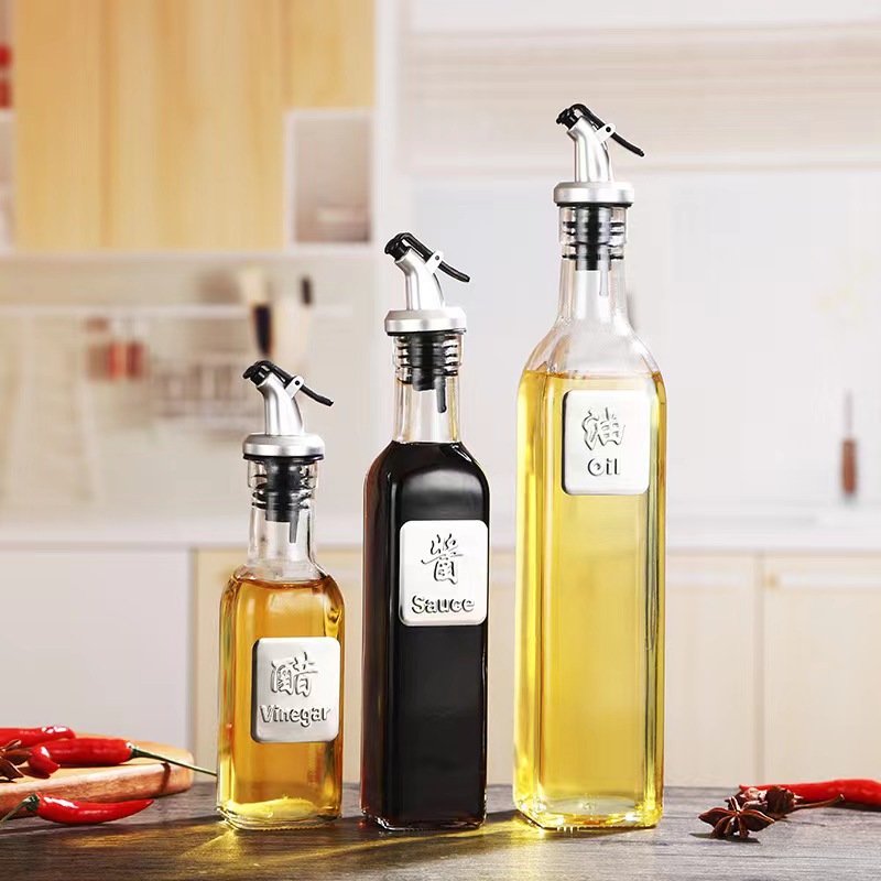 Kitchen Glass Oil Bottle, Mult - Herb Keeper Bottle avaliação e preço