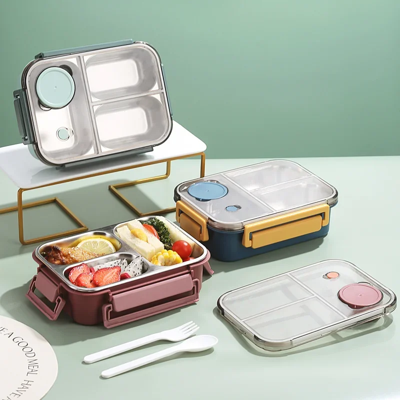 304 Stainless steel Lunch box  - Meal Prep Box avaliação e preço