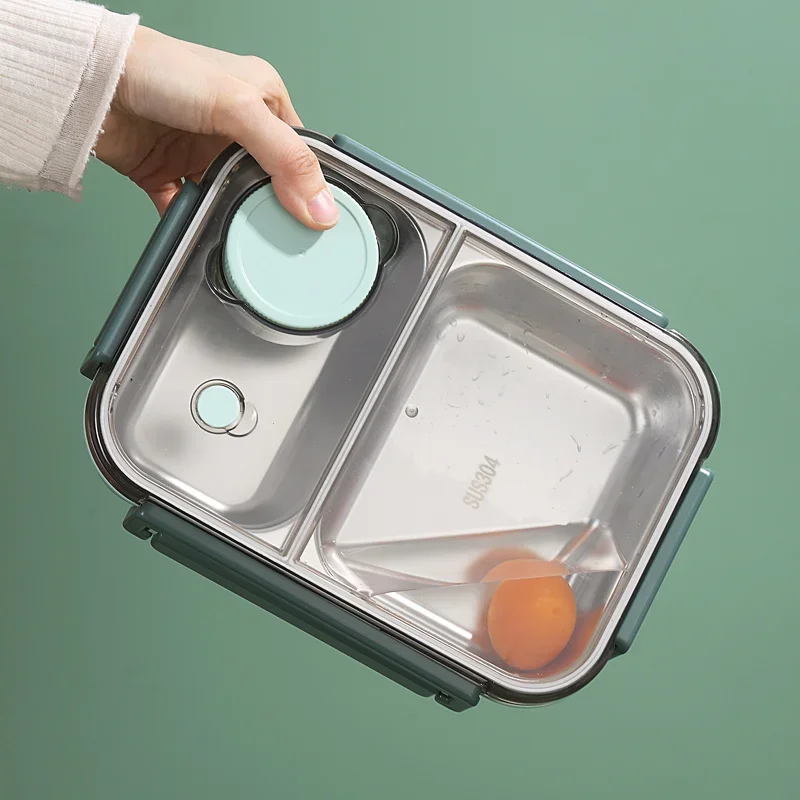 304 Stainless steel Lunch box  - Meal Prep Box avaliação e preço