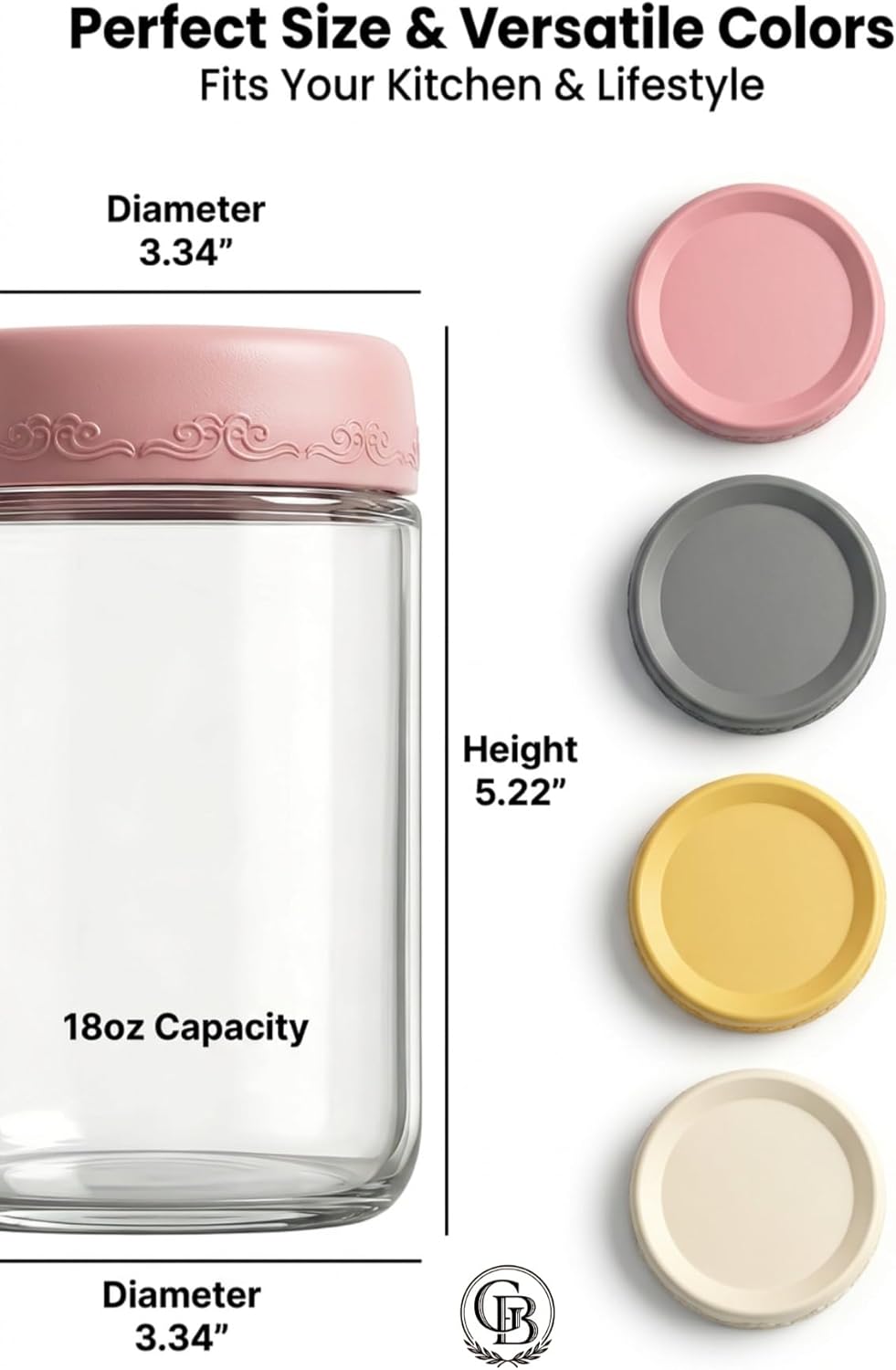 16 OZ 4Pack, Overnight Oats Ja - Meal Prep Jars With Lids avaliação e preço
