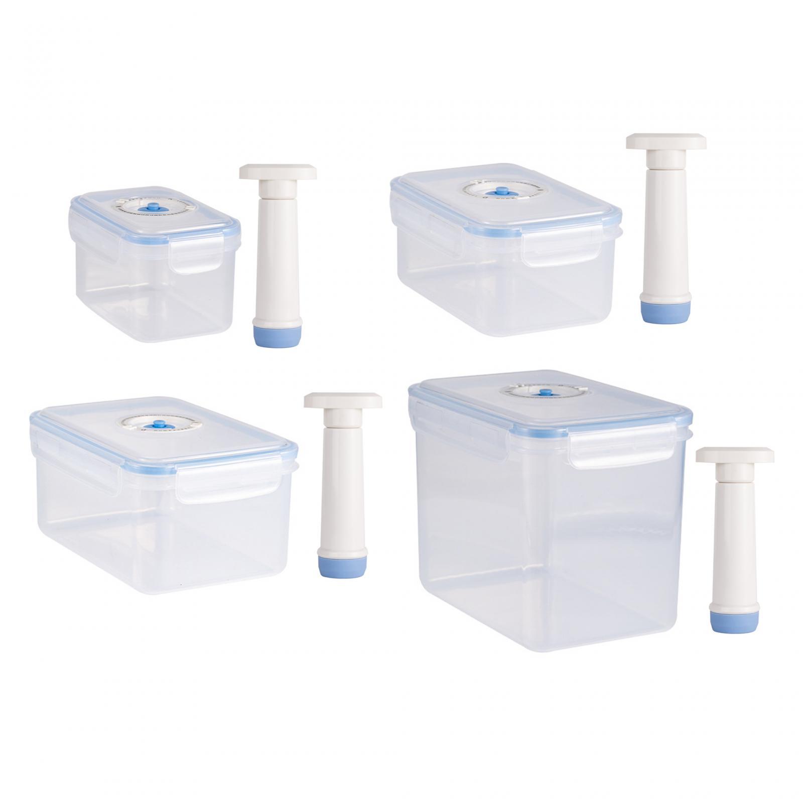 Vacuum Container with Airtight - Meal Prep Jars With Lids avaliação e preço