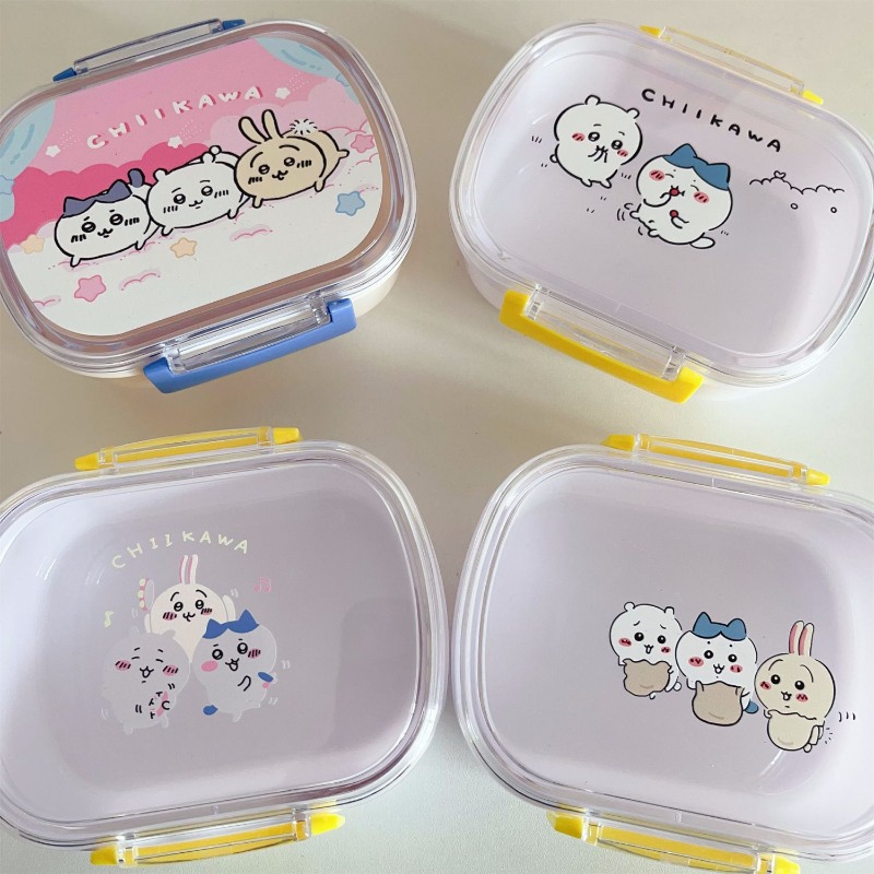 Hot Chiikawa Portable Lunch Bo - Meal Prep No Microwave avaliação e preço