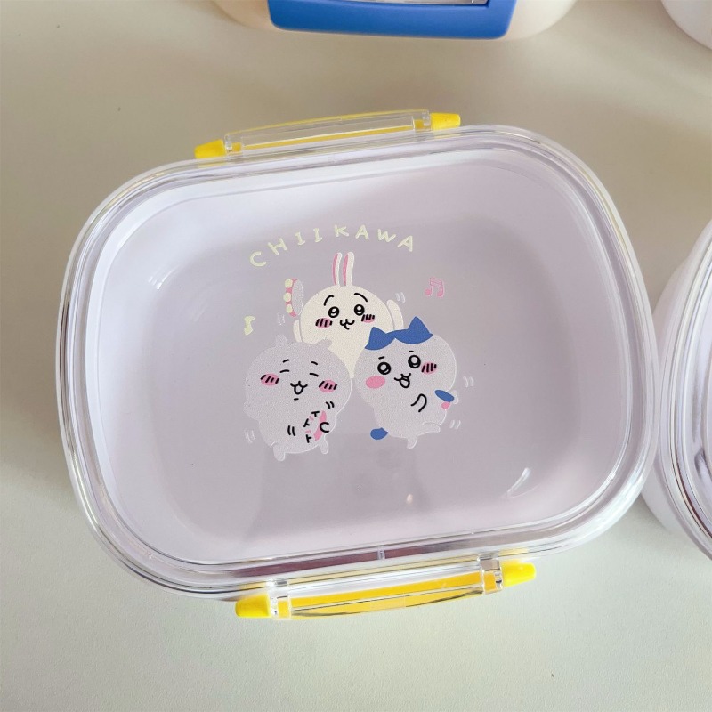 Hot Chiikawa Portable Lunch Bo - Meal Prep No Microwave avaliação e preço