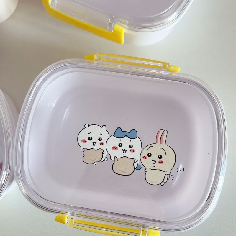 Hot Chiikawa Portable Lunch Bo - Meal Prep No Microwave avaliação e preço