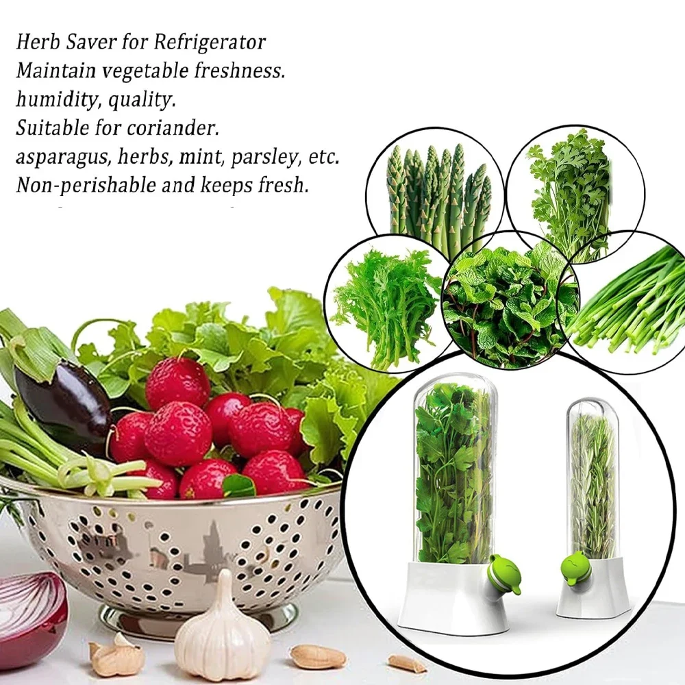 Herb Saver Storage Container V - Herb Keeper Bottle avaliação e preço