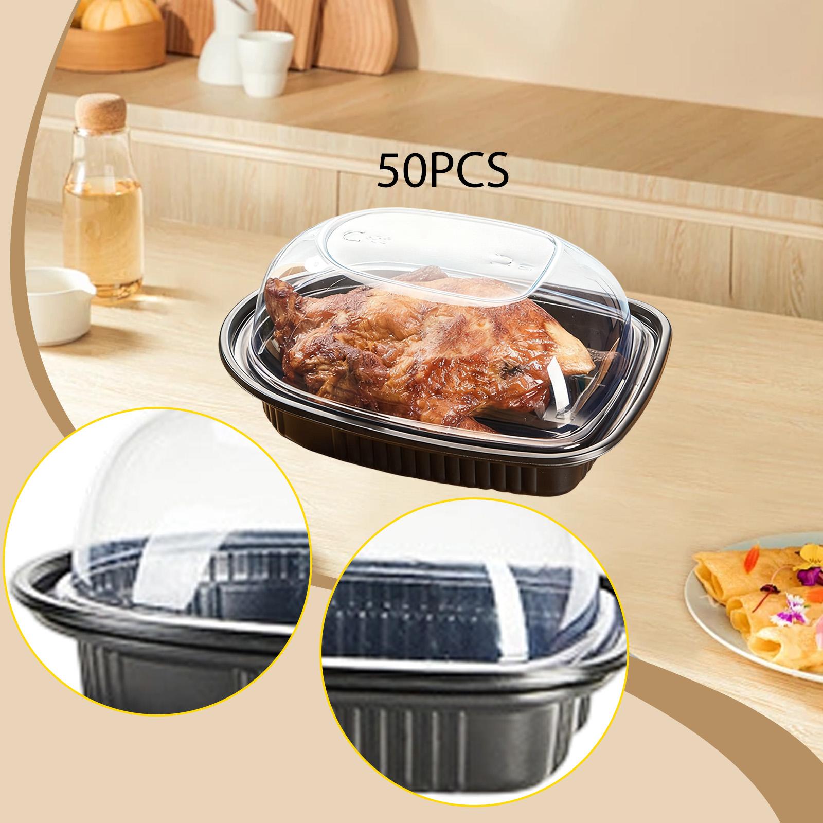 50x Rotisserie Chicken Roaster - Meal Prep With Chicken avaliação e preço