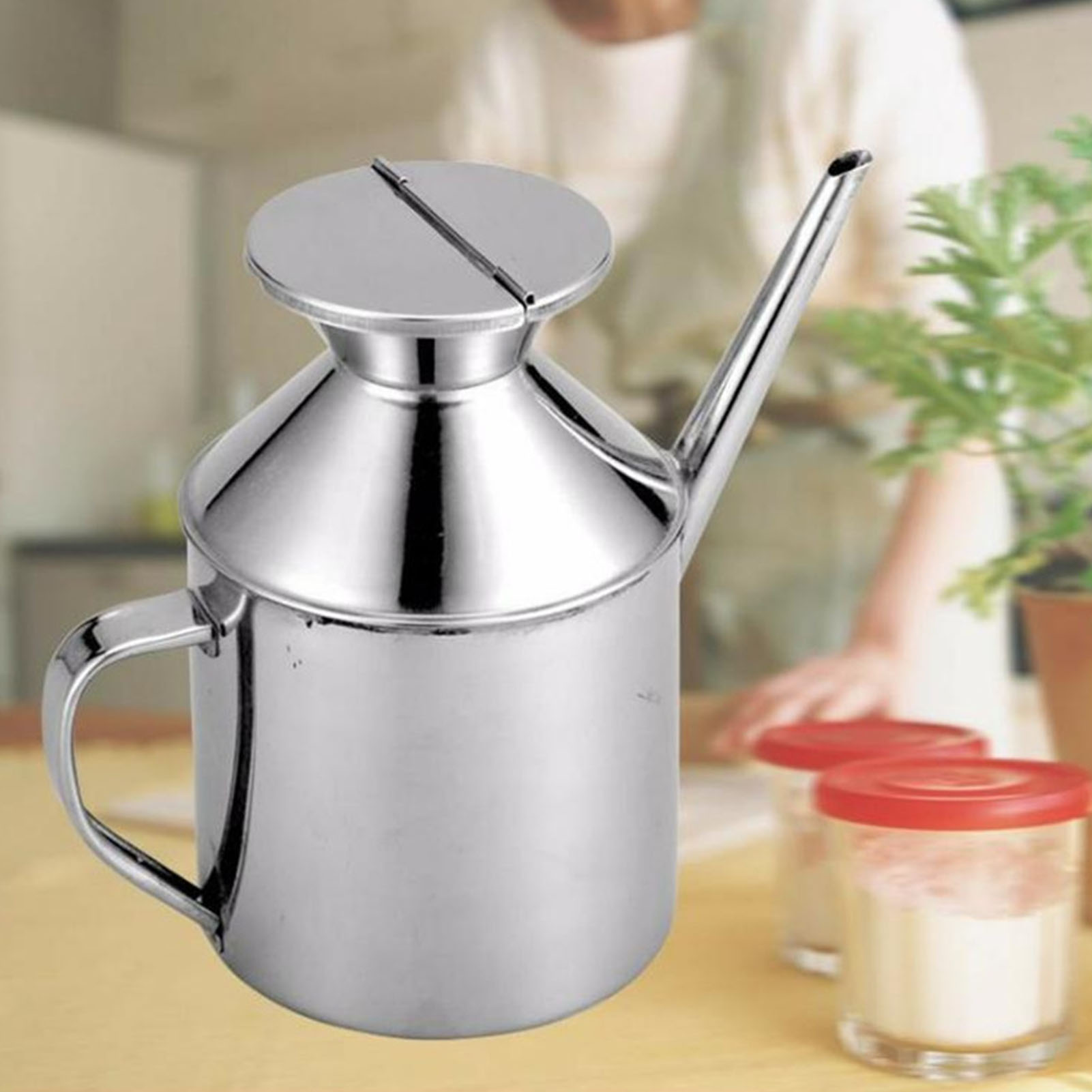 Stainless Steel Oil Can Multip - Herb Keeper Bottle avaliação e preço