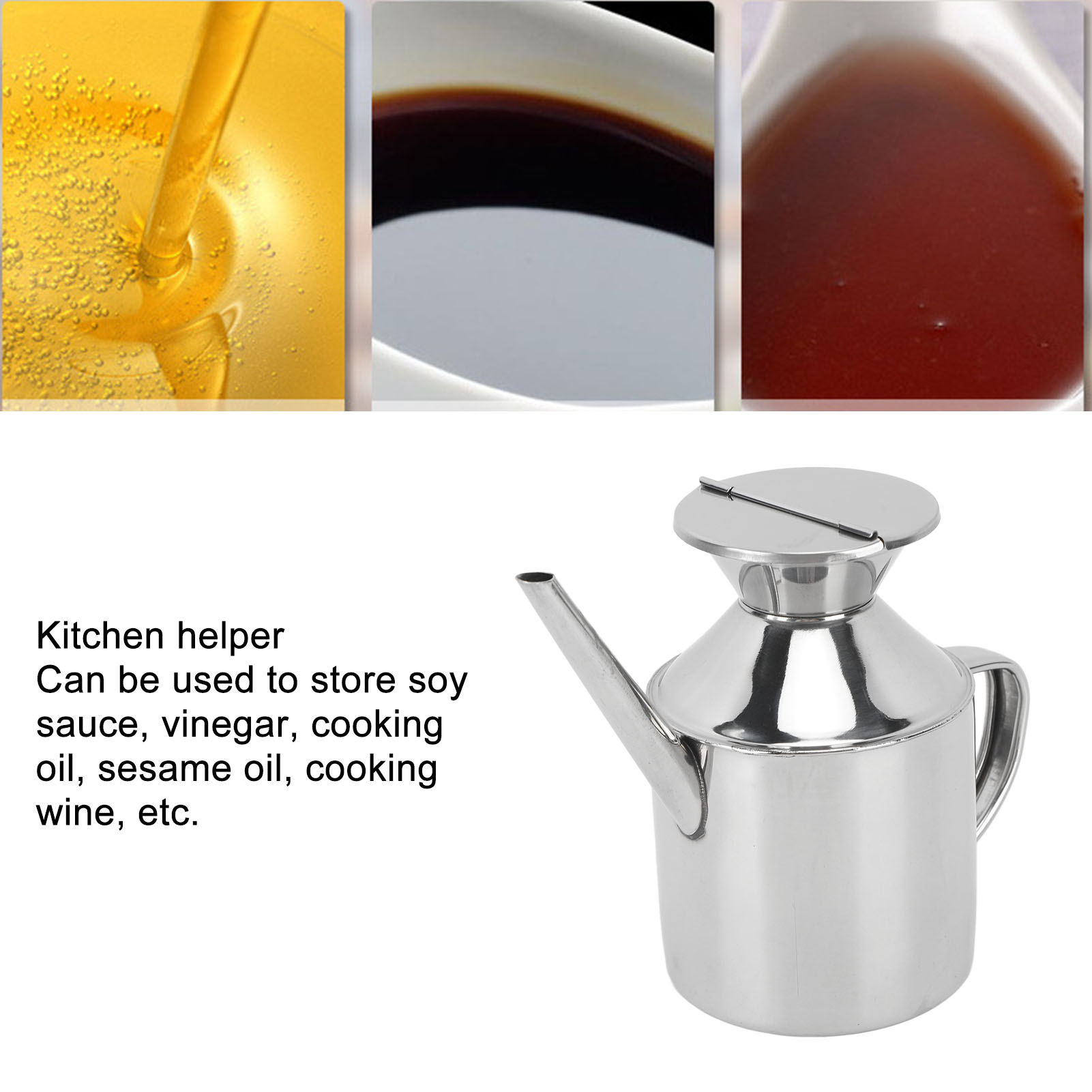 Stainless Steel Oil Can Multip - Herb Keeper Bottle avaliação e preço