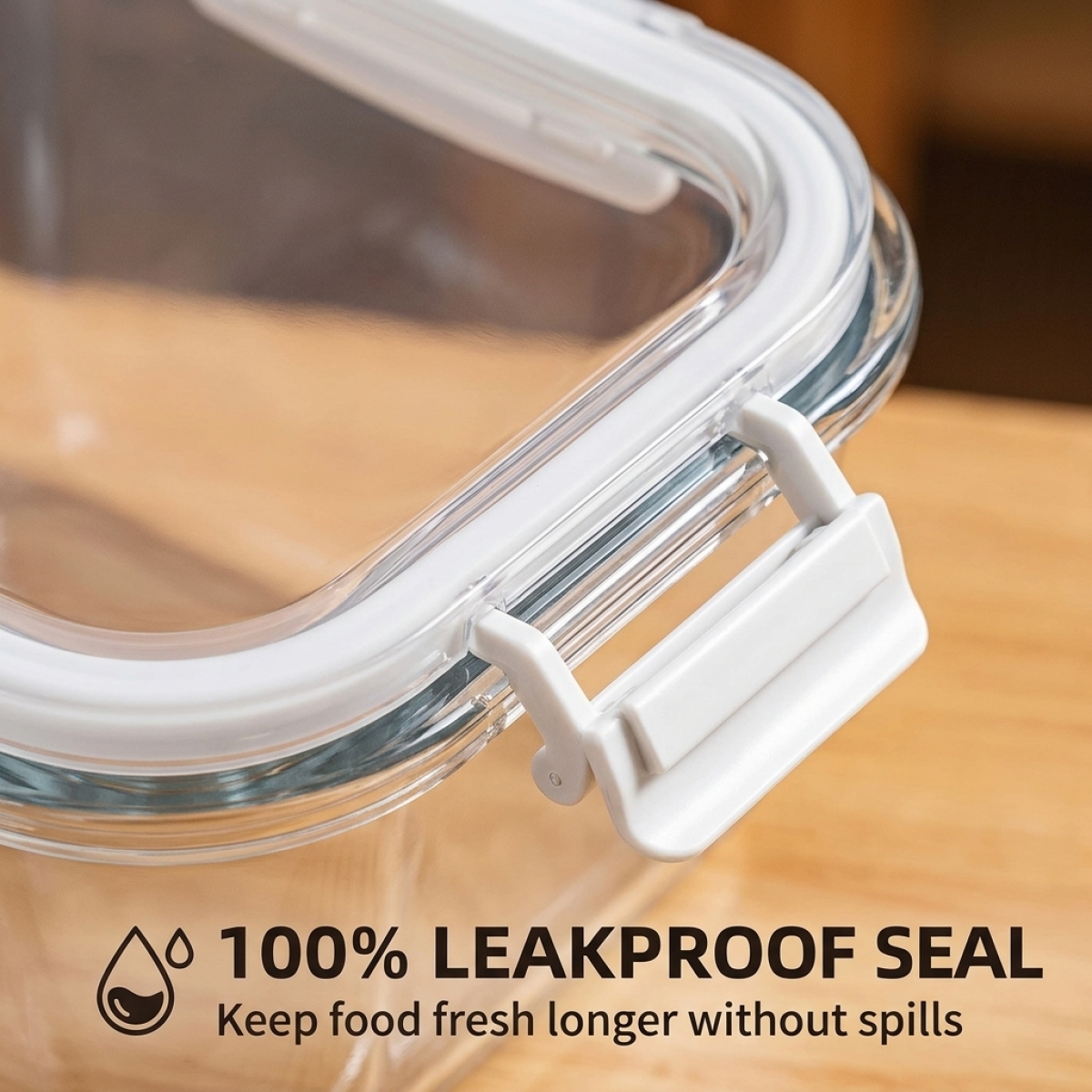 Large Capacity Borosilicate Gl - Meal Prep Box avaliação e preço