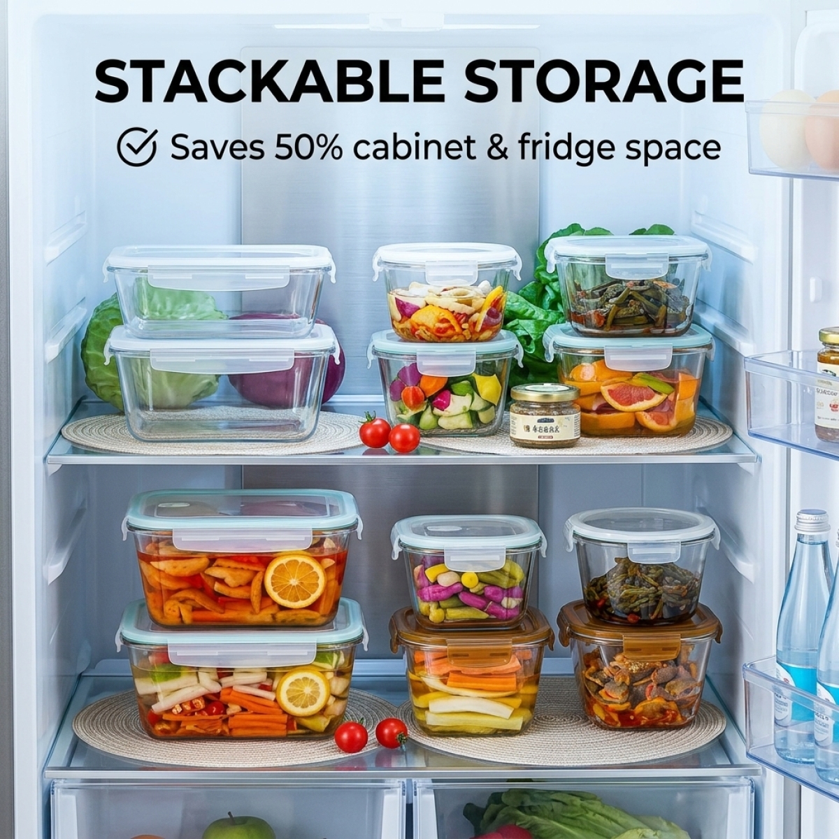 Large Capacity Borosilicate Gl - Meal Prep Box avaliação e preço
