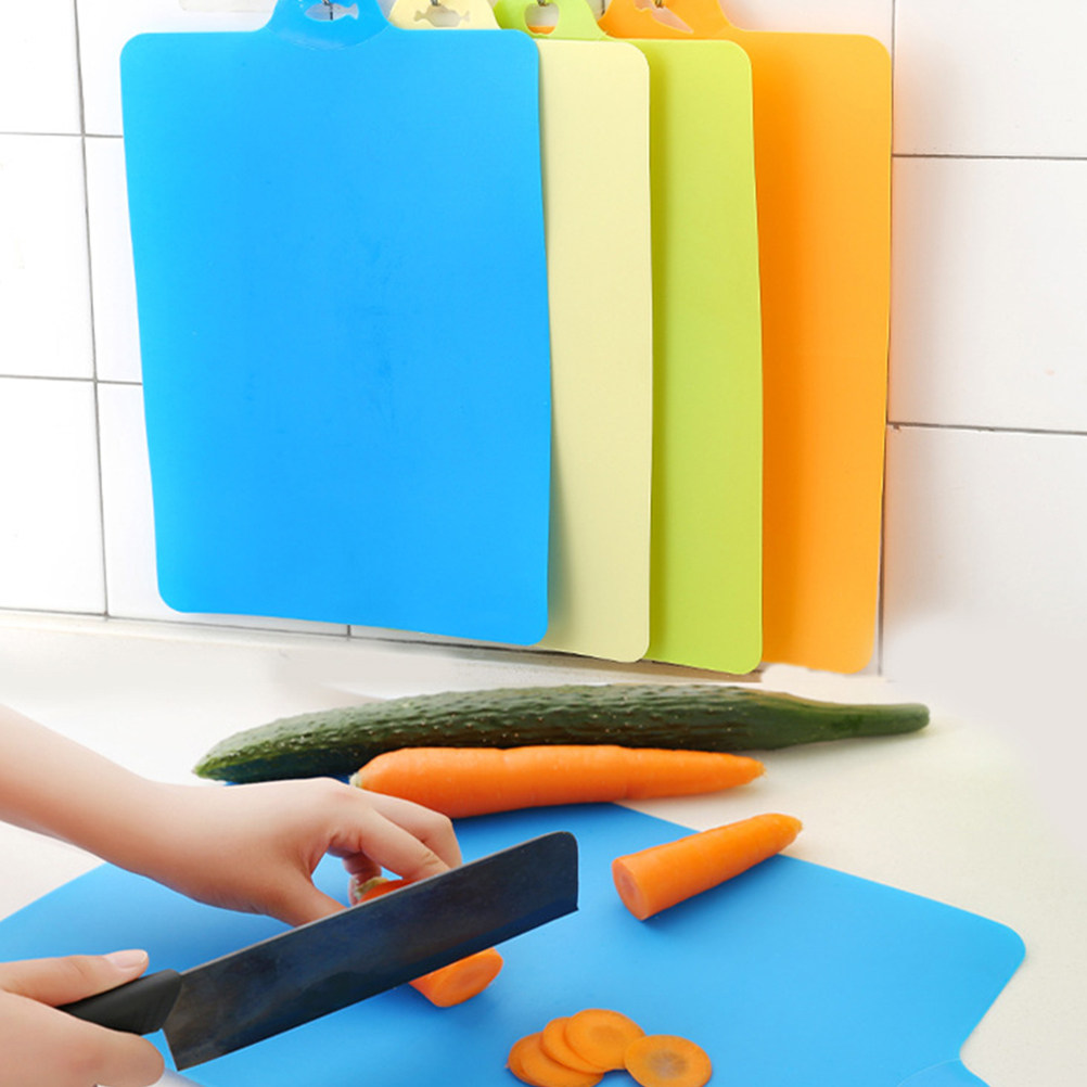 6Pcs Flexible Cutting Board Se - Food Prep Mat avaliação e preço