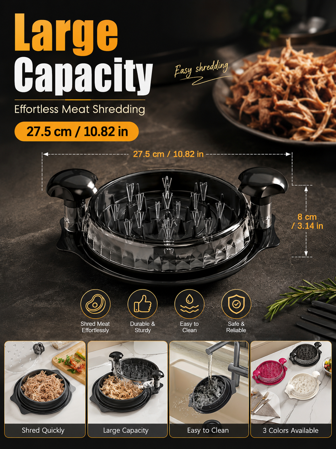 Multifunctional Chicken Shredd - Meal Prep With Chicken avaliação e preço