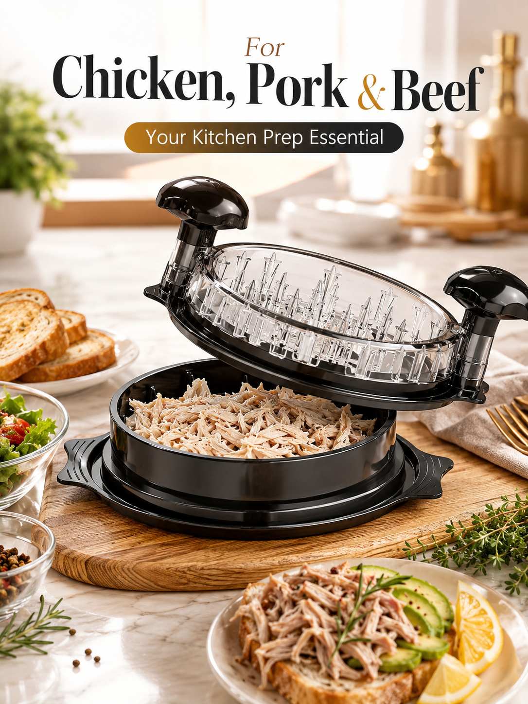 Multifunctional Chicken Shredd - Meal Prep With Chicken avaliação e preço