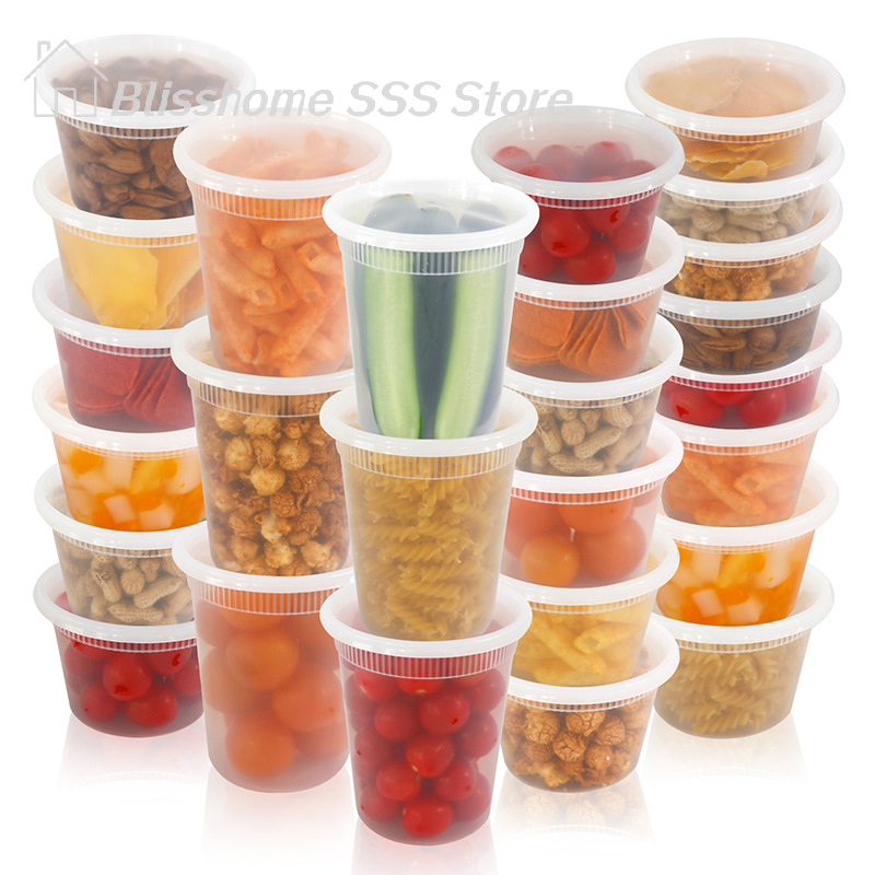 【S】10Pcs Food Storage Containe - Meal Prep Box avaliação e preço