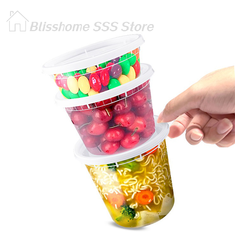 【S】10Pcs Food Storage Containe - Meal Prep Box avaliação e preço