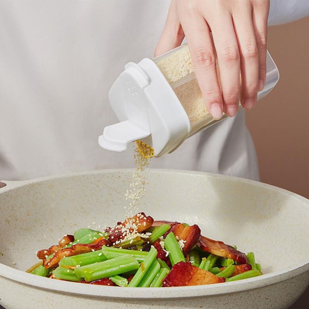 Portable Plastic Seasoning Bot - Herb Keeper Bottle avaliação e preço