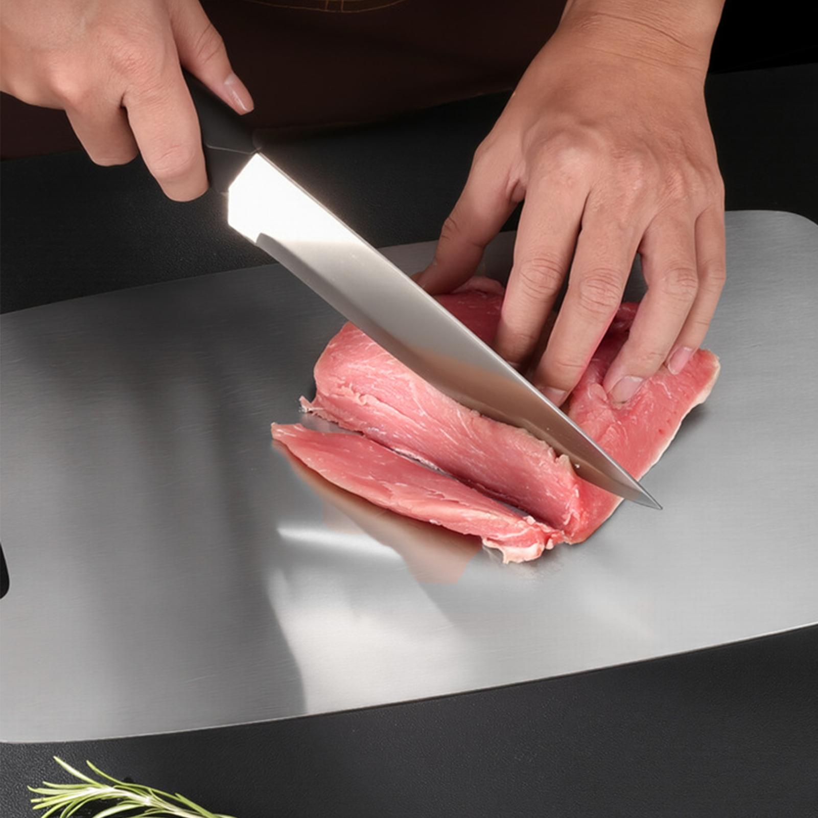 Stainless Steel Cutting Boards - Meal Prep With Chicken avaliação e preço