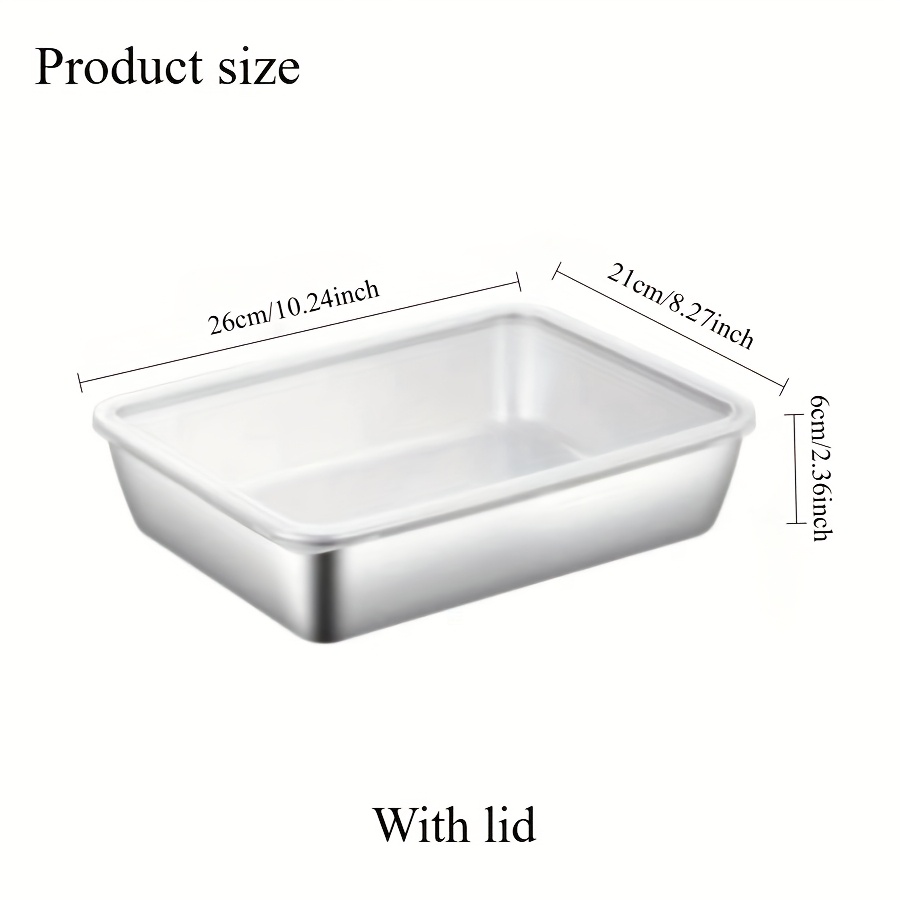 6/12-Piece Stainless Steel Foo - Meal Prep No Microwave avaliação e preço
