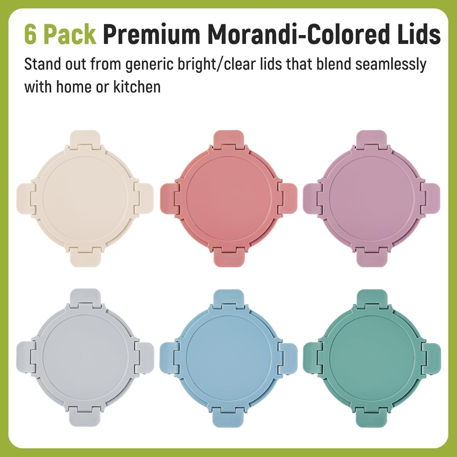 [UPGRADED LID] 6 Sets 3 Cup/24 - Meal Prep Jars With Lids avaliação e preço