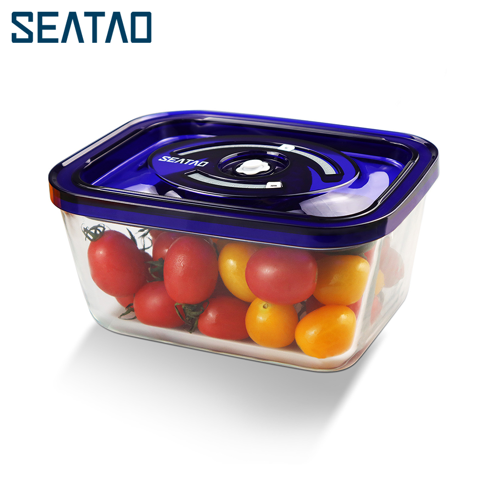 SEATAO Glass Food Storage Cont - Meal Prep Jars With Lids avaliação e preço