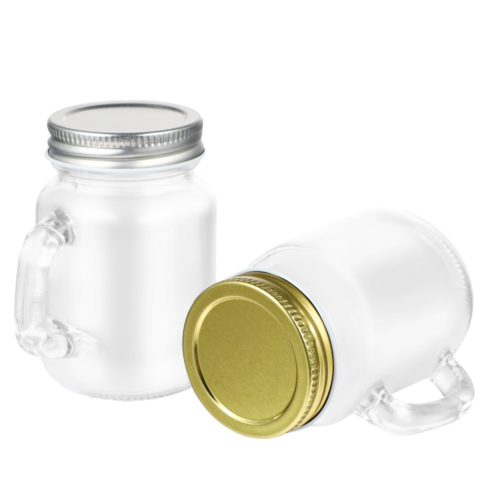 6Pcs High Quality Glass Mason  - Meal Prep Jars With Lids avaliação e preço