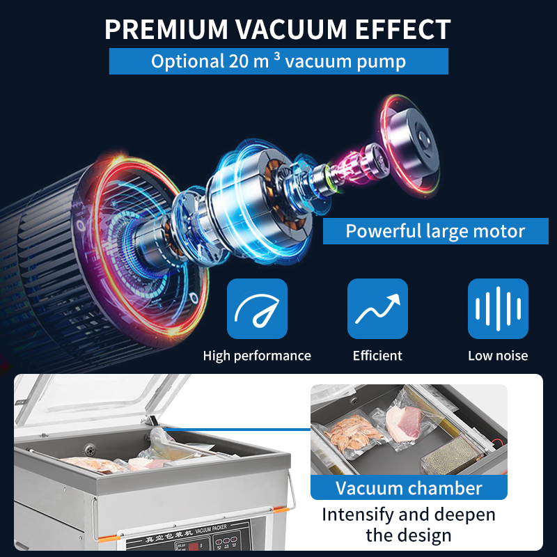 DZ600  Single Chamber Food Vac - Meal Prep With Chicken avaliação e preço