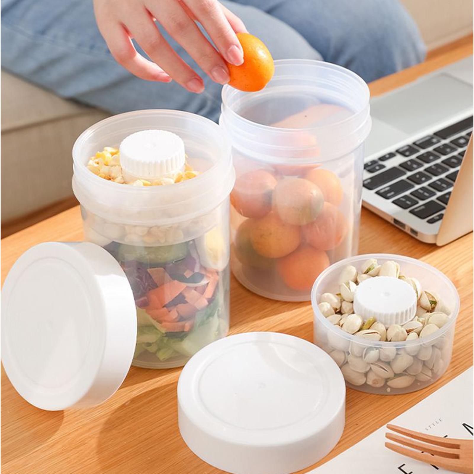 Salad Jars With Lids Meal Prep - Meal Prep Jars With Lids avaliação e preço