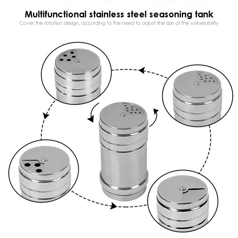 Stainless Steel Seasoning Jar  - Herb Keeper Bottle avaliação e preço